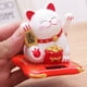 thumbnail image 4 of Fortune Lucky Wealth Welcoming Cat lindo gato con energía Solar con brazo agitador decoración del coche de exhibición del hogar, 4 of 8