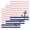Pink, variant on Anchor Pink Kitchen Dish Towels for Drying Dishes Set of 3, Modern Navy Blue White Striped Nautical Waffle Weave Microfiber Hand Tea Bathroom Towels Quick Dry & Absorbent Towel 12x12
