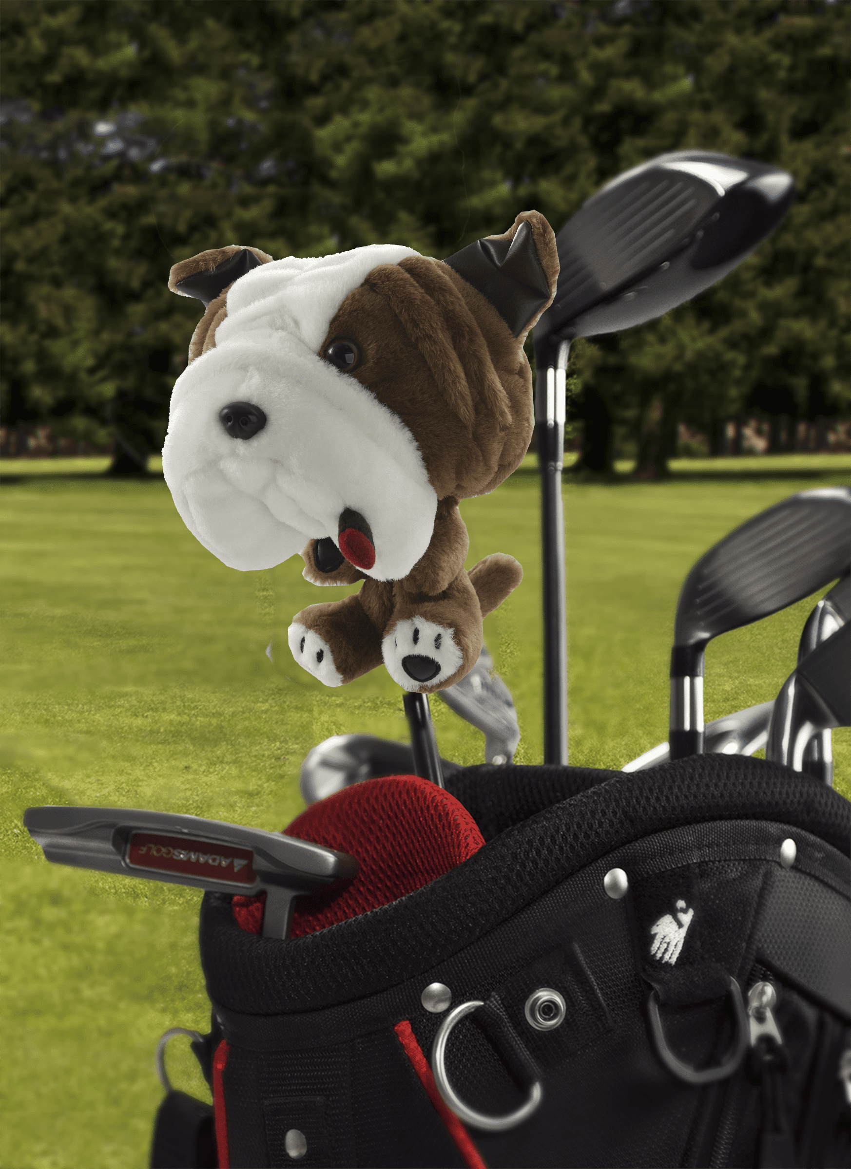 ProActive Sports Golf Club Hugger Bulldog Headcover New