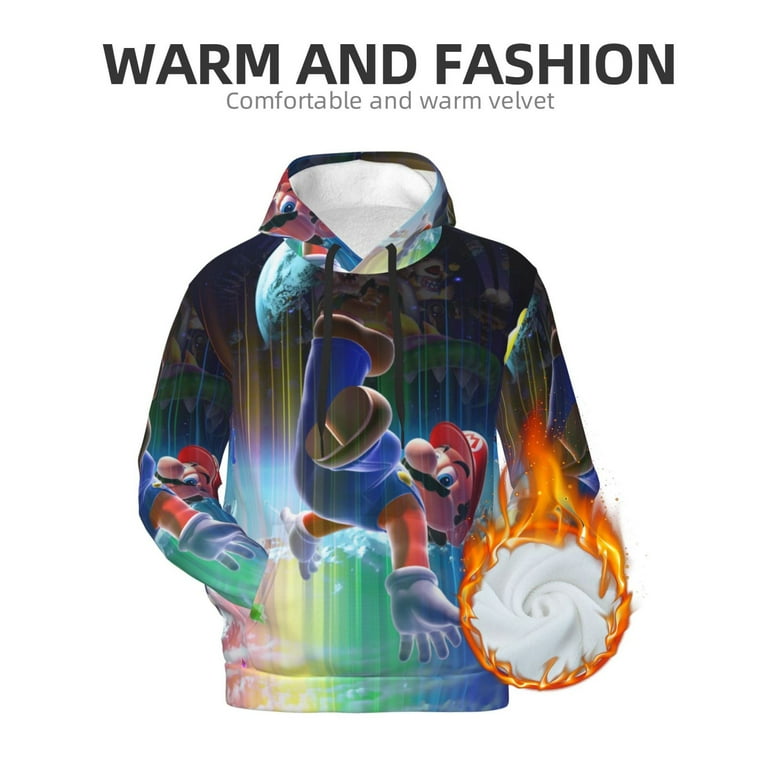 Mario galaxy hoodie hotsell