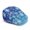 Blue Snowflake Print, variant on Binienty Cyan Snowman Print Irish Gatsby Hat for Men, Adjustable Breathable Soft Winter Newsboy Cap with Buckle Closure, Ideal for Christmas Holiday Outdoor Party Daily Wear