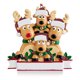 thumbnail image 1 of Animal árbol de Navidad adorno colgante lindo chimenea pared Navidad Oficina sala de estar decoración del hogar colgante decorativo 4 animales Inevent HA009187-03, 1 of 6