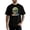 Black Shirt, variant on Colorful Neon Melting Skull Shirt for Men Vibrant Dripping Skeleton Adult Graphic Tee Dark Gray Heather Shirt Adult Medium