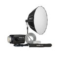 thumbnail image 1 of Luz LED LED Nanlite FS-200 con luz diurna, softbox y ventilador, 1 of 7