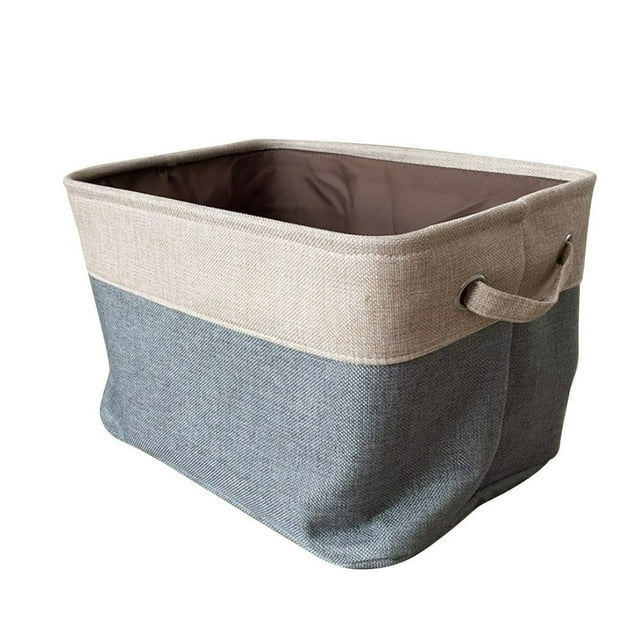 Clearance! Unique Hand-woven Storage Basket Portable Household Storage Basket for Sundries Pink L