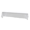 thumbnail image 2 of Nappe rectangulaire, couverture de table de couleur unie de 4,75 x 10,5 pieds pour le décor de banquet de mariage(Blanc), 2 of 14