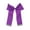 Purple, variant on Motique Accessories Purple 6 inch Cheer Bow Grosgrain Hair Bow with Rhinestone Edges