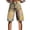 Multicolor, variant on kaondbfi Women's Summer High Waisted Shorts Knee Length Fashionable and Casual Style with Pockets Lightweight and Breathable