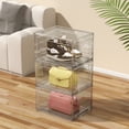 thumbnail image 5 of Vcansay 12 Packs Acrylic Shoe Boxes, Clear Plastic Stackable Acrylic Sneaker Boxes, Display Case for Sneaker Fits Up to US Size 15, 5 of 7