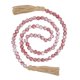 thumbnail image 4 of Guirnalda de cuentas de madera con borlas de 59 pulgadas de largo para escaleras, cestas para colgar en la pared, decoración rústica Rojo, 4 of 9