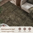 thumbnail image 4 of SIXHOME 9'x12' Area Rugs for Living Room Modern Area Rugs Machine Washable Rugs Brown, 4 of 7