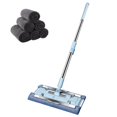 thumbnail image 1 of New Flat Mops With Rotating Tray Microfiber Cloth Household Cleaning Product In Foam Washer 1 2 Brush Wiper Windshield Car, 1 of 1