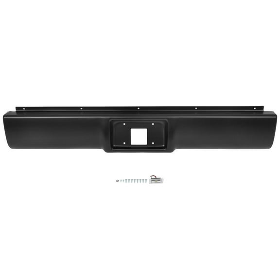 ECCPP Texture Black Rear Bumper Roll Pan Fit for 1988-1998 for C1500 C2500 C3500,1988-1998 for K1500 K2500 K3500,for R20 1988,for R2500 1989,for R30 1988,for R3500 1989-1991