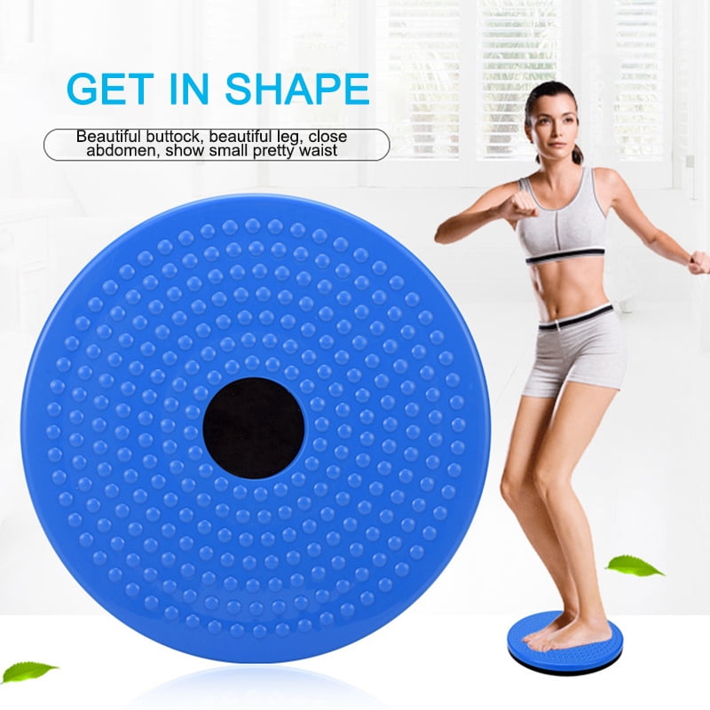Brand Twist Board For Fitness and Exercise Blue/Black 10" NEW! Inc Isokinetics 