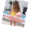 thumbnail image 3 of Flotador de piscina para bebés con dosel, asiento brillante y asa de seguridad, flotadores de piscina para bebés de verano 2021, flotadores inflables para bebés de 1 a 4 años, 80 * 70 * 57 cm - Rosa-Rosa- Sincero Electrónica, 3 of 5