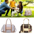 thumbnail image 3 of Billuyoard Bolsa transportadora para perros con apariencia moderna, portátil y transpirable para la comodidad de las mascotas. Fácil de cuidar Hábitats y jaulas para animales pequeños café, 3 of 6