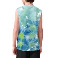 thumbnail image 5 of Ruyang Boys Tie-dyed T Shirts Summer Baggy Crewneck Sleeveless Camisoles Kids Gym Fitness Quick Dry Training Tank Tops, 5 of 5