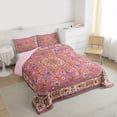 thumbnail image 3 of jejeloiu Retro Rustic Flower Twin Comforter Sets,Vintage Natural Botanical Bedding Set For Girls Reversible 2-Piece, 3 of 8