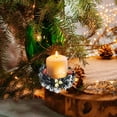 thumbnail image 1 of Anillo de vela, corona de velas, corona de Navidad, corona de Navidad, corona de árbol de Navidad, tecnología innovadora, 1 of 11