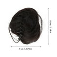 thumbnail image 2 of 2 Pcs Chignons à Clipser pour Femmes Pièce de Cheveux Chignon Queue de Cheval Postiche Chignon Faux Chignon pour Filles, 2 of 8