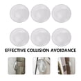 thumbnail image 2 of Manija 6pcs pared del protector de la puerta del protector de parachoques Tope antideslizante Sticker Auto adhesivo de goma de la puerta redonda Crash Pad puerta se detiene, 2 of 7