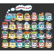 Teacher Created Resources Alphabet Train Bulletin Board Display Set, 31 Pieces