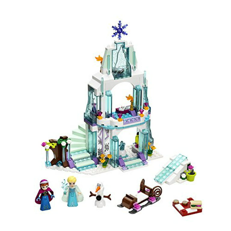 Meget Kridt Klæbrig LEGO Disney Princess Elsa's Sparkling Ice Castle 41062 - Walmart.com