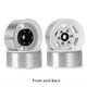 thumbnail image 4 of Llantas de Metal de 1,55" con Beadlock y 6 Radios para RC 1/10 D90 para CC01 LC70 MST, Color Gris., 4 of 6