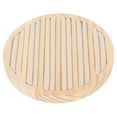 thumbnail image 3 of Slots Ring Earrings Tray,Wooden 6 Slots Round Earrings Showcase Tray Round Earrings Showcase Display Tray Innovative Solution, 3 of 8