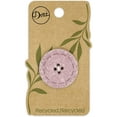thumbnail image 2 of Dritz Recycled Cotton Round Stitch Button, 30mm, 3 Pack, 2 of 6