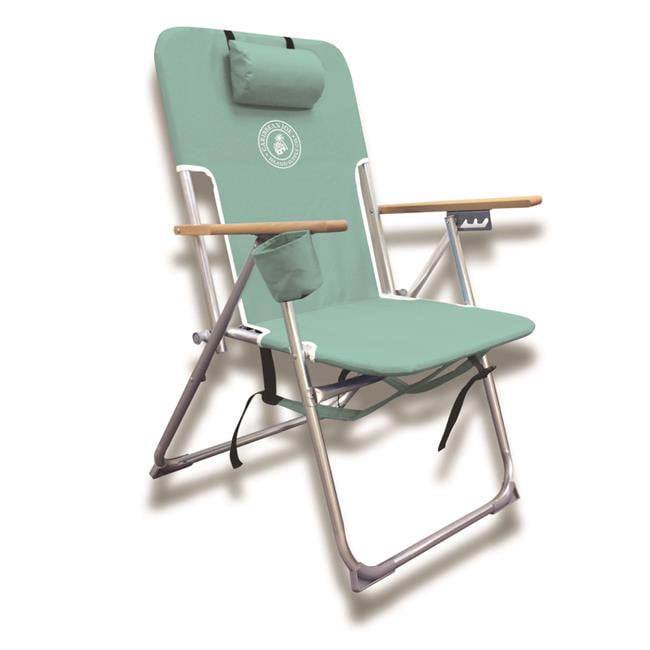 caribbean joe high weight capacity back pack beach chair