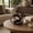 Black, variant on Decorative Aluminum Knot Sculpture for Home Decor - Ornaments Figurine for Bathroom, Office, and Living Room Styling - Modern Shelf Accent, Coffee Table Decor, or Room Display - 7", Black