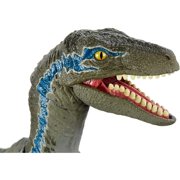 Jurassic World Velociraptor Blue Action Figure Dinosaur Toy Mattel