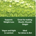 thumbnail image 5 of OKINAWA Organic Sea Grapes,Organic Seaweed, Umibudo, Green Caviar, Dehyrated lato, Seagrapes , Superfood - Enhance Health, Boosting Immune System (3.5 Oz (Pack of 5), 1 box), 5 of 5