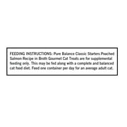 Pure Balance Classic Starters Gourmet Cat Treats, Poached Salmon in Broth, 1.4 oz