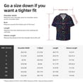 thumbnail image 7 of Sigee Colored Hearts Print Men's Shirts Casual Button Down Short Sleeve Summer Beach Shirt Hawaiian Vacation Shirts Tee Shirt-, 7 of 7