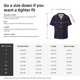 thumbnail image 5 of Fotbe Colored Hearts Camisa Estampada de Manga Corta para Hombre, Casual de Verano, Estilo Playero, Sin Arrugas-3X-Large, 5 of 5