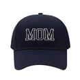 thumbnail image 2 of Baseball Cap for Womens Men M0M Printed Vintage Washed Baseball Cap Adjustable Cotton Dad Hat Sun Hat Visor Unisex, 2 of 7