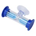 thumbnail image 2 of Reloj de arena de 2 minutos para niños, temporizador de cepillado de dientes con ventosa para decoración del hogar (azul), 2 of 6