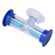 thumbnail image 2 of Reloj de arena de 2 minutos para niños, temporizador de cepillado de dientes con ventosa para decoración del hogar (azul) Ehuebsd Libre de BPA, 2 of 3