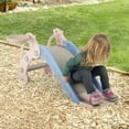 thumbnail image 4 of Hey Play Indoor/Outdoor Toddler Slide with Basketball Hoop and Ball (Pink), 4 of 6