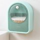 thumbnail image 5 of Punch-Free Storage Box Wall-Mounted Organizer Wall Mounted Flip Adhesive Cosmetic Cotton Swab Holder Home, 5 of 5