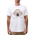 thumbnail image 1 of Portrait Of Golden Retriever Puppy Print Cotton Round neck Men T-shirt MTS_00 M, 1 of 1