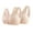 13-Beige, variant on YWDJ Push up Bras for Women Plus Size Wide Back Wide Strap 2 Pack Front Close Sleep Bras No Wires Comfy Bras Full Coverage Wrap Lounge Bras Padded Plus Size Lace Comfort Bras Solid Bras Beige 3XL