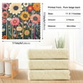 thumbnail image 6 of Yayeee 6 Pack Kitchen Dish Cloths for Washing Dishes Soft Absorbent Microfiber Towels, Large Colorful Flowers, 6 of 9