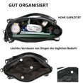 thumbnail image 3 of Bolso grande para mujer, bolso de mano, bolso de compras, bolso de hombro de cuero para mujer, bolso cruzado para mujer, bolso con asa de cuero sintético y billetera, juego de 2, 3 of 5