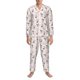 thumbnail image 3 of Balery Cute Cartoon Cows Pijama para Hombre de Dos Piezas con Manga Larga, Conjunto de Dormir y Descanso Suave con Bolsillos-XX-Large, 3 of 7