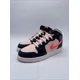 thumbnail image 2 of Ni - ke Ni - ke Air Jordan 1 Mid Atmosphere Black Pink Shoes 554725-604 Size 6Y, 2 of 5