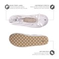 thumbnail image 3 of Jessica Simpson Womens Satin Ballerina Yoga Slipper with Bow, 3 of 6