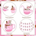 thumbnail image 5 of Kreatwow Hot chocolate Bar Decorations 3pcs Pink Hot chocola Bar Banner Hot Chocolate Bar Party Garland Decor for Xmas Winter Snowflake Wintertime Holidays Birthday Party Baby Shower Wedding for Girl, 5 of 6